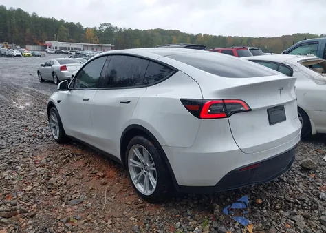 2023 Tesla Model Y Awd/Long Range Dual Motor All-Wheel Drive from USA, damaged, VIN 7SAYGDEE6PF802982